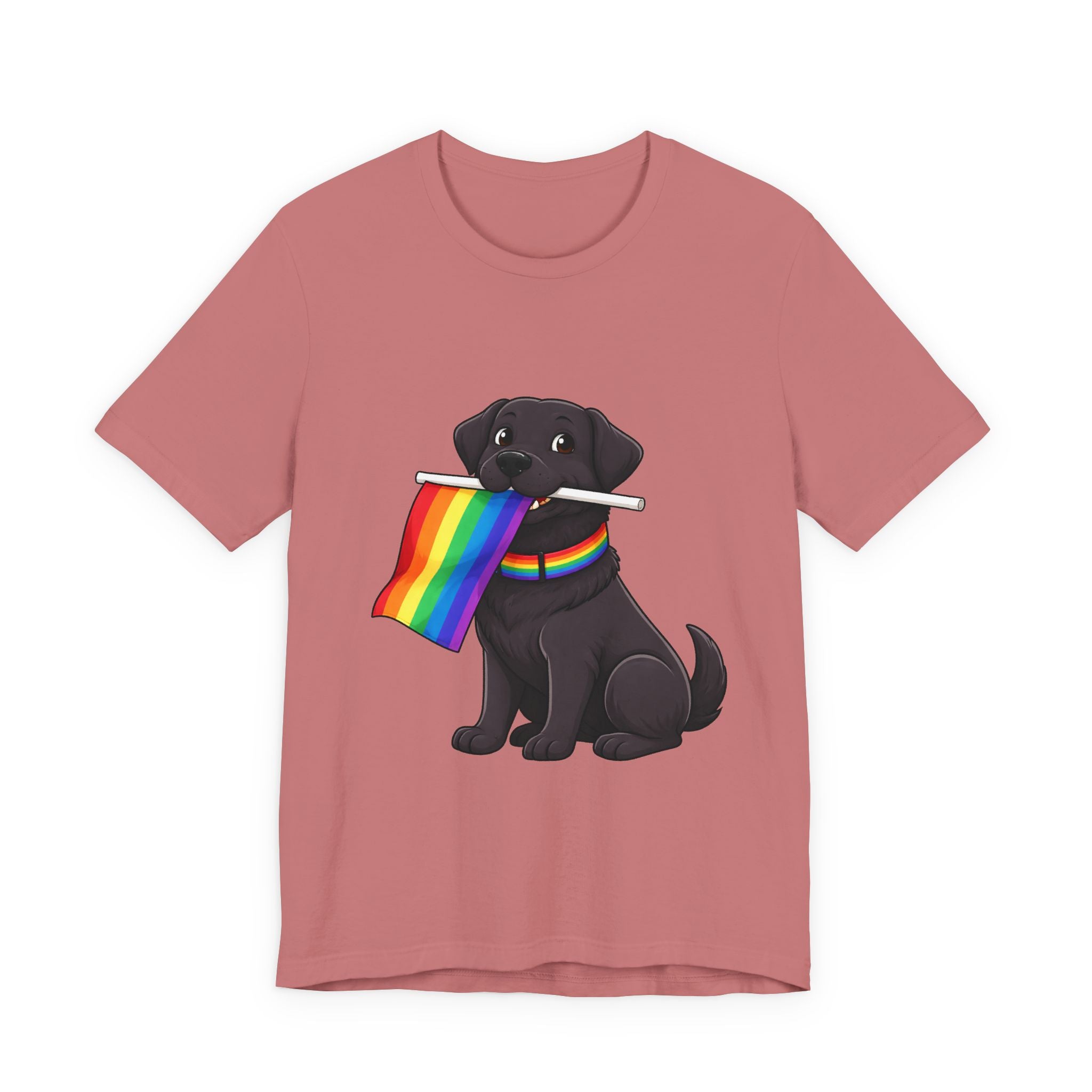 Rainbow Pride Lab Puppy T-Shirt