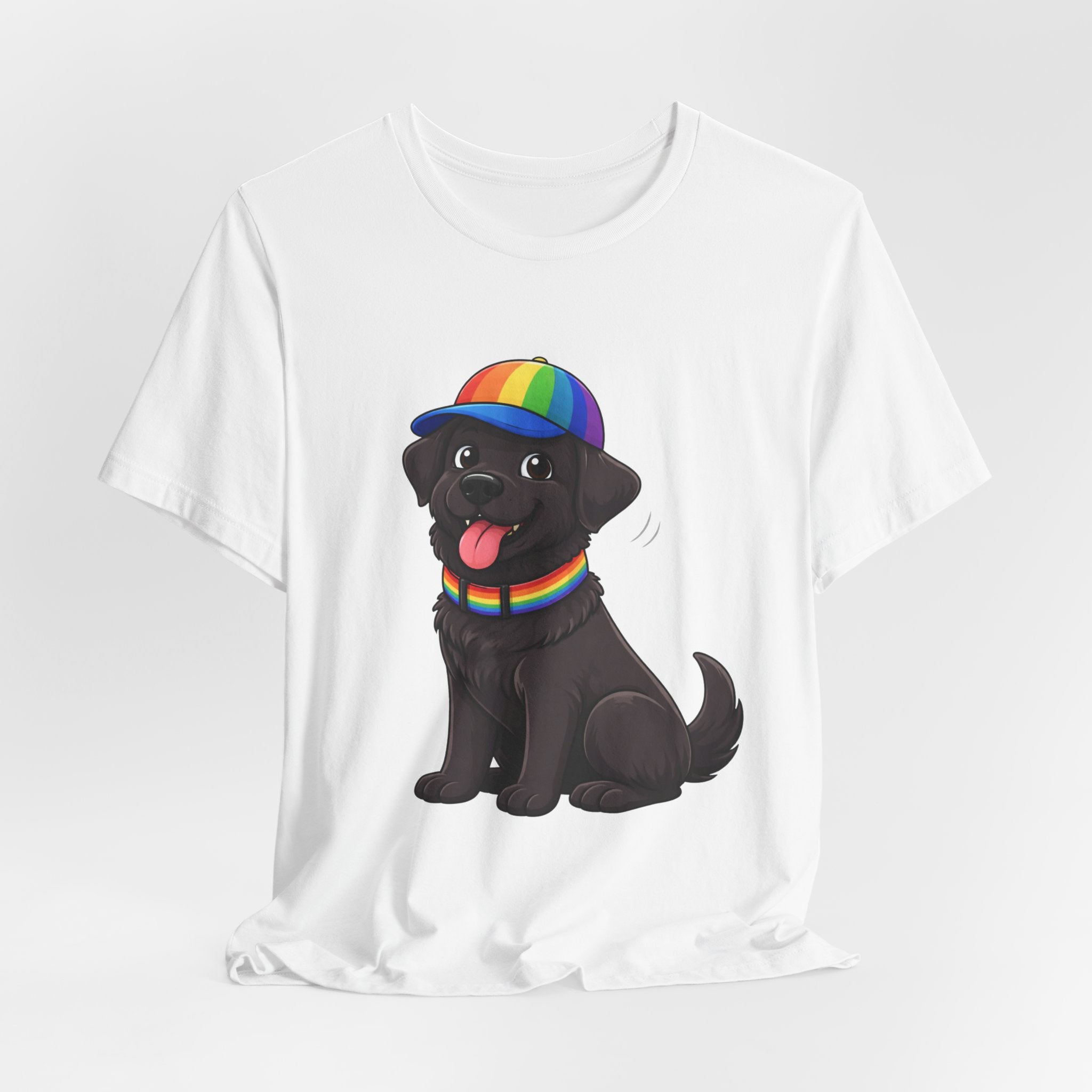 Rainbow Pride Lab Puppy T-Shirt