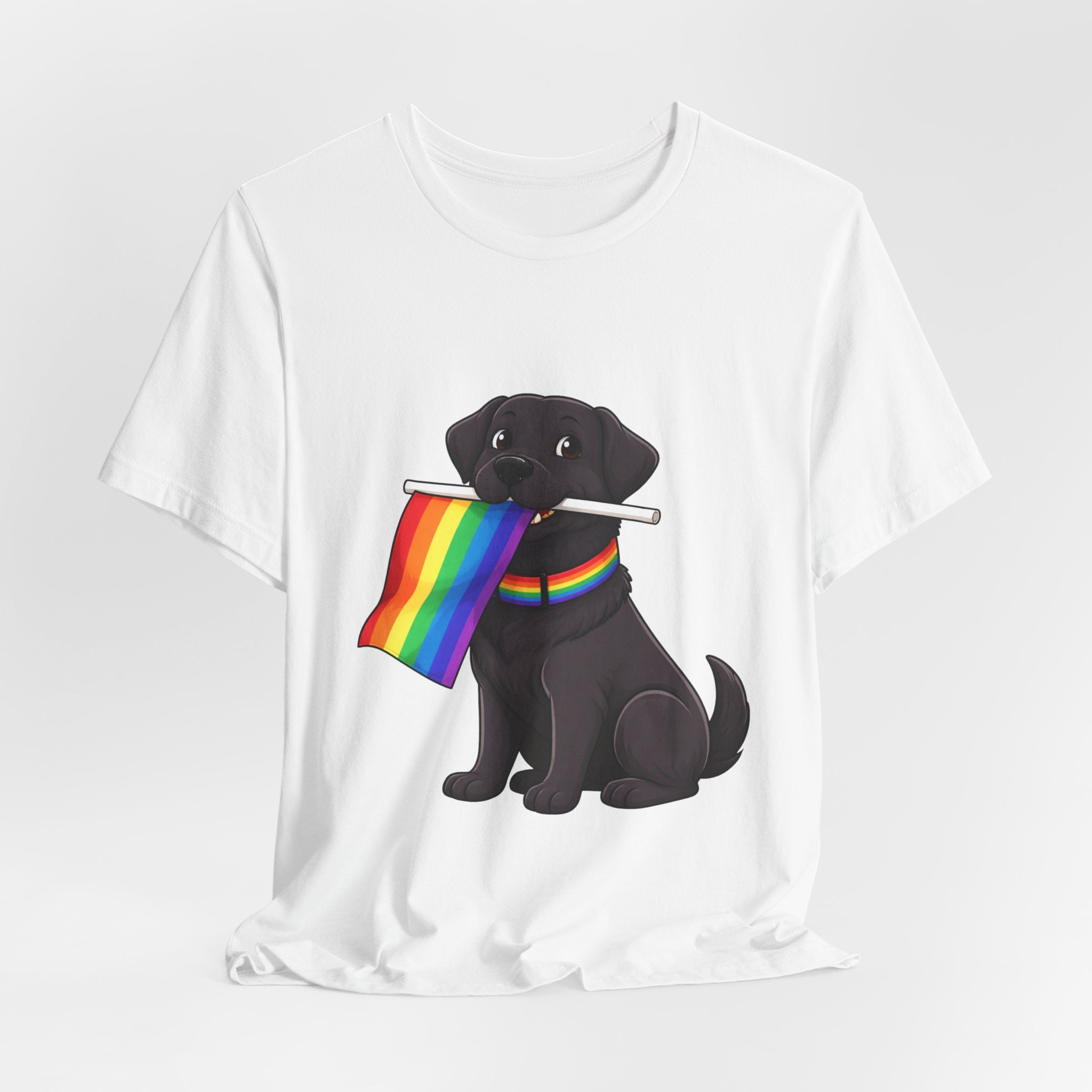 Rainbow Pride Lab Puppy T-Shirt