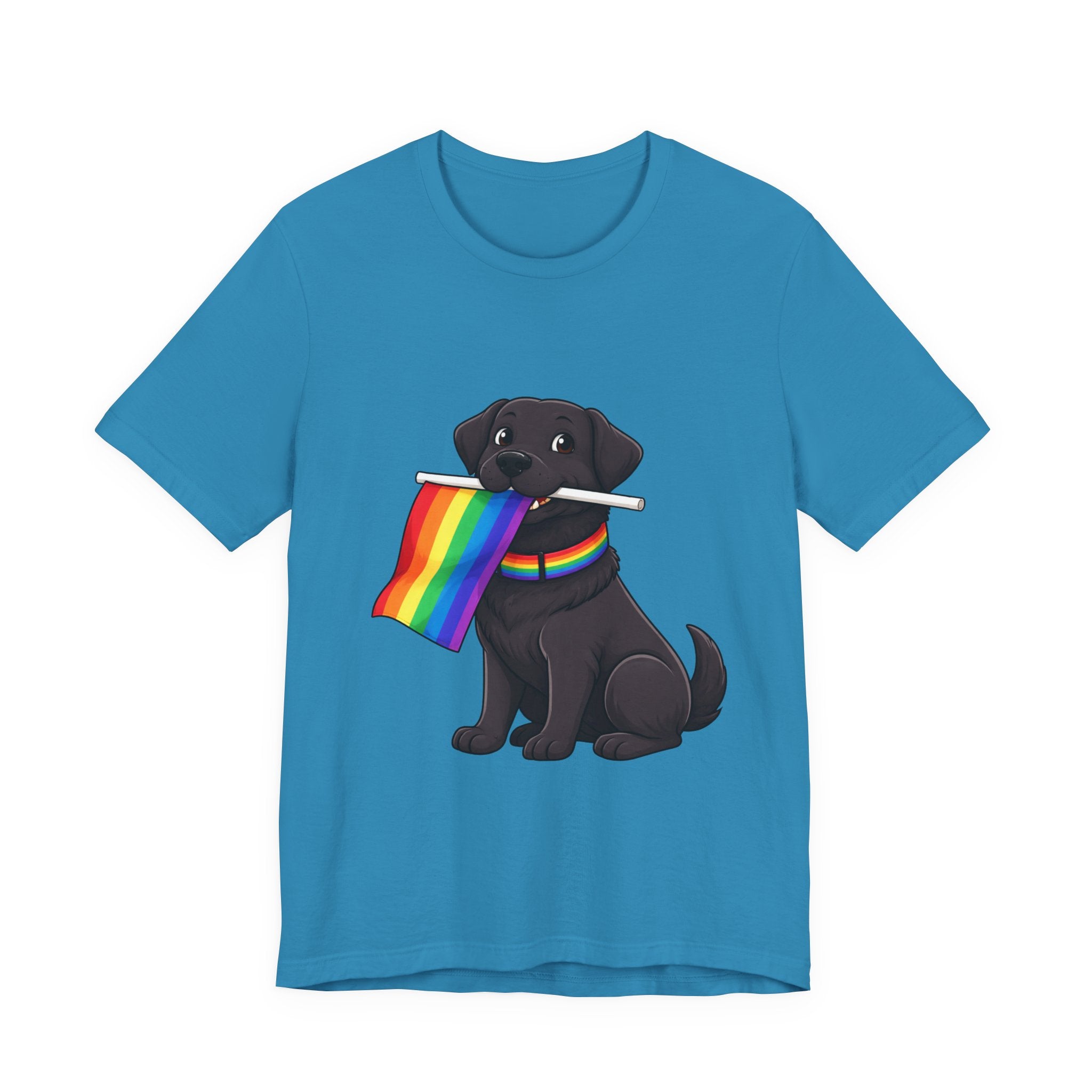Rainbow Pride Lab Puppy T-Shirt