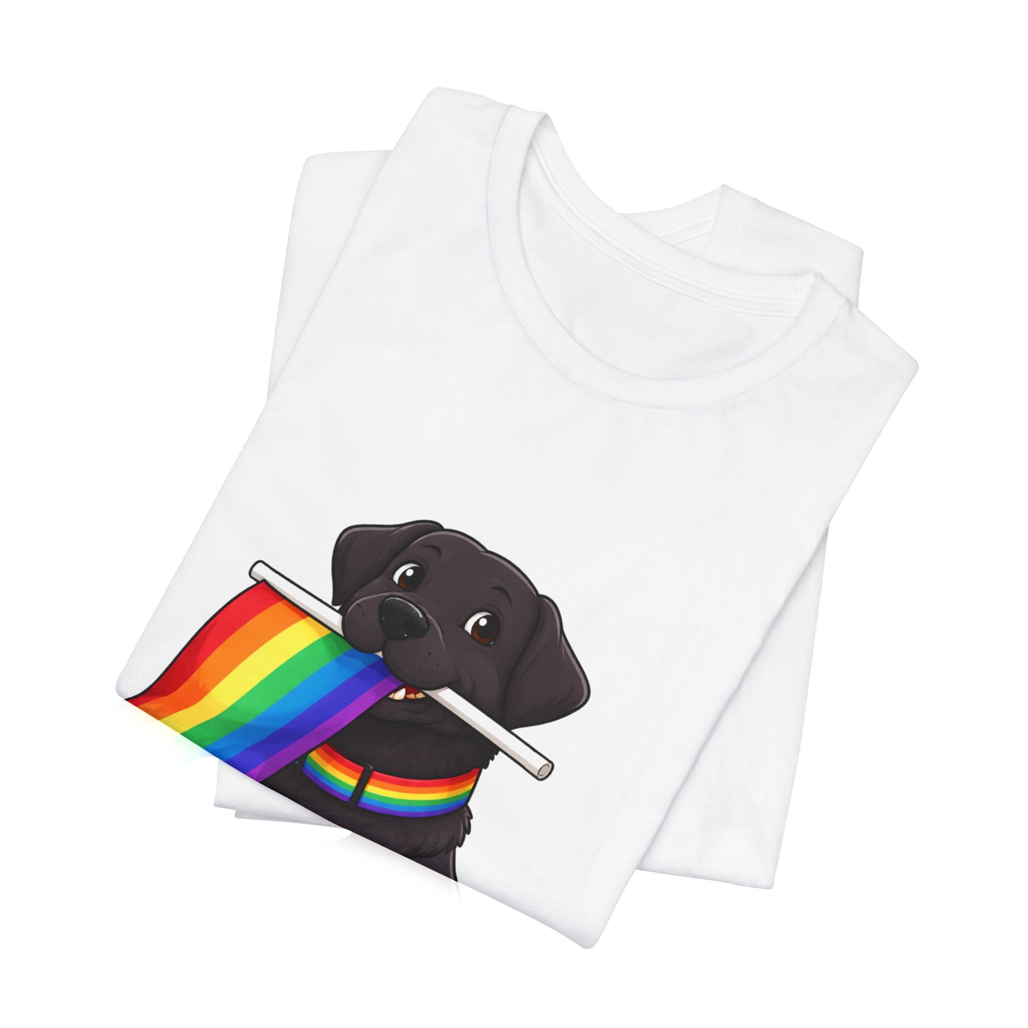 Rainbow Pride Lab Puppy T-Shirt