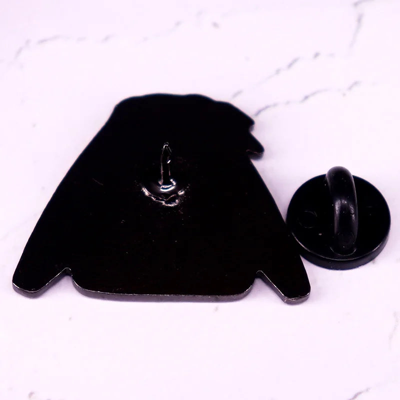 Pink Ladies Coat Pin